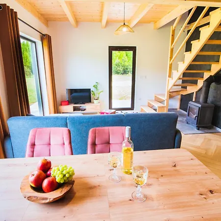 Rumiane Chatki - Z Jacuzzi I Basenem Сasa de vacaciones *