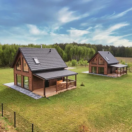 Rumiane Chatki - Z Jacuzzi I Basenem Сasa de vacaciones Rybno (Dzialdowo)