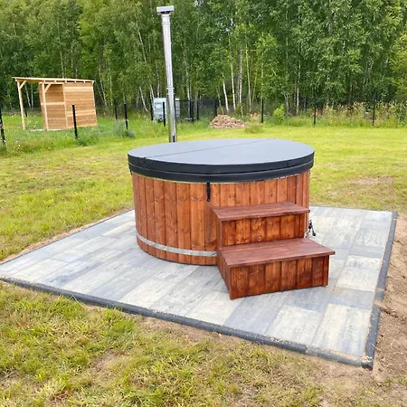 Rumiane Chatki - Z Jacuzzi I Basenem 度假居 Rybno (Dzialdowo)
