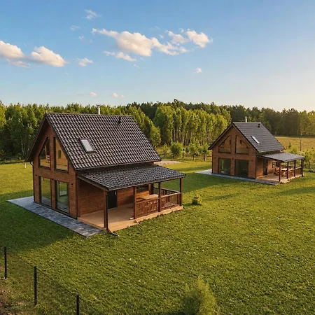 Rumiane Chatki - Z Jacuzzi I Basenem Rybno (Dzialdowo)