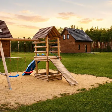 Rumiane Chatki - Z Jacuzzi I Basenem Rybno (Dzialdowo)