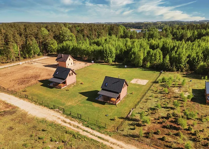 Holiday home Rumiane Chatki - Z Jacuzzi I Basenem Rybno (Dzialdowo)