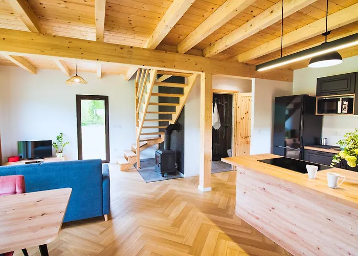 Rumiane Chatki - Z Jacuzzi I Basenem Rybno (Dzialdowo)