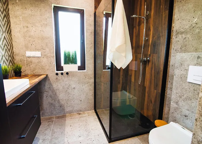 Rumiane Chatki - Z Jacuzzi I Basenem Holiday home *